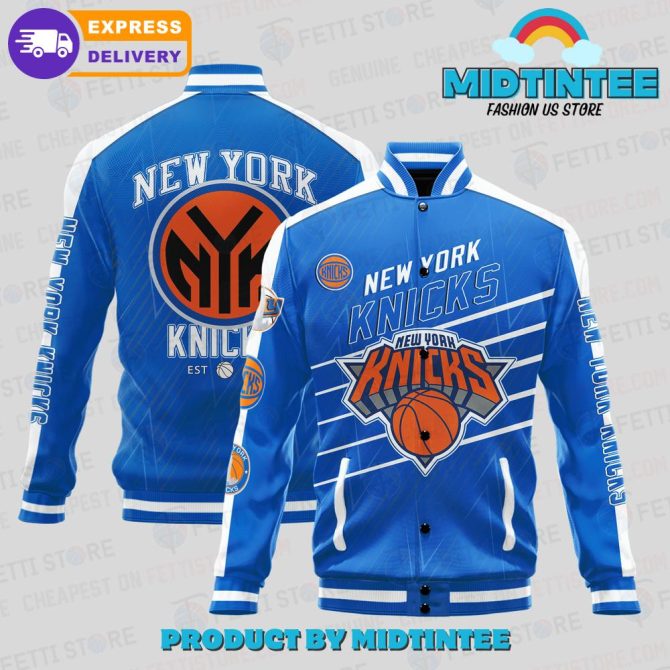 New York Knicks Varsity Jacket - Stylish Nba Fan Apparel - Fast Shipping
