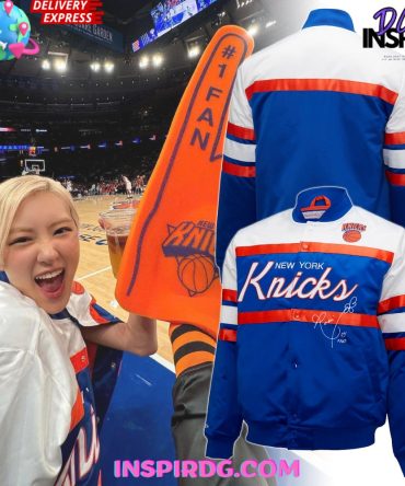 New York Knicks Rosé Fan Limited Edition Jacket