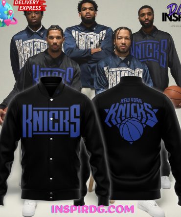 New York Knicks X Kith Special Black Jacket