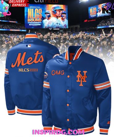 New York Mets National League Division Champions 2024 Baseball Jacket