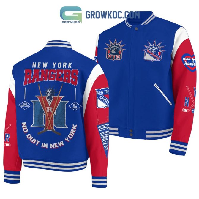 Ny Rangers Varsity Jacket - Bold Team Spirit, Perfect Gift For Fans!