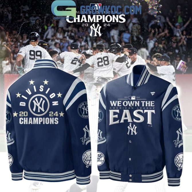 2024 Yankees Division Champs Jacket – Celebrate Victory In Style! Limited Edition