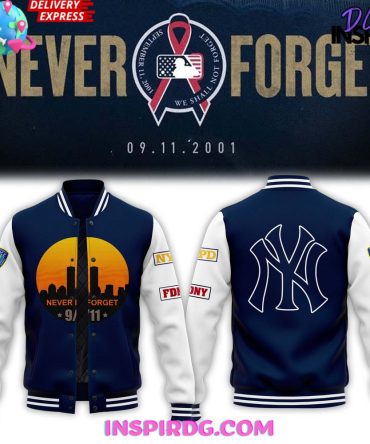 New York Yankees Never Forget Baseball Jacket