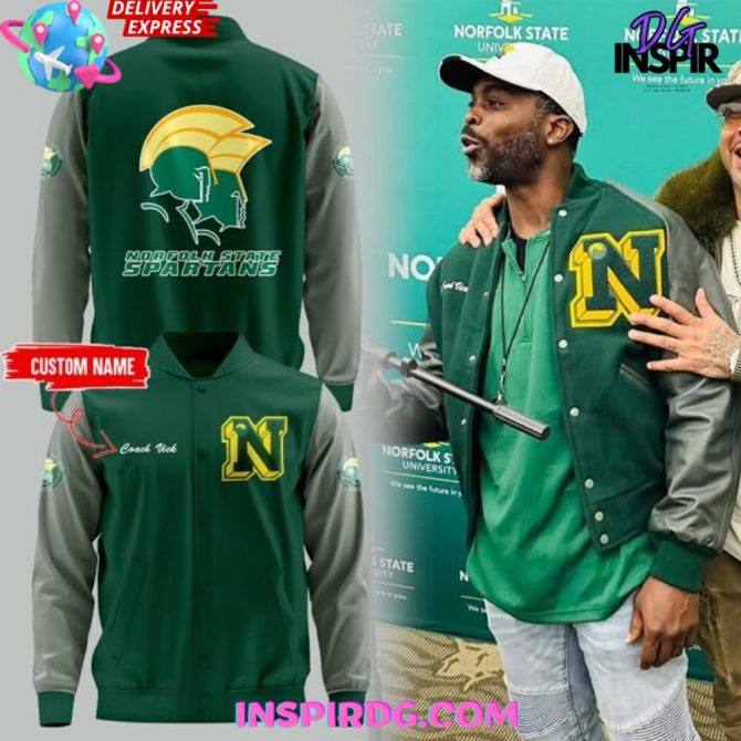 Norfolk State Spartans Coach Vick Spirit Varsity Jacket