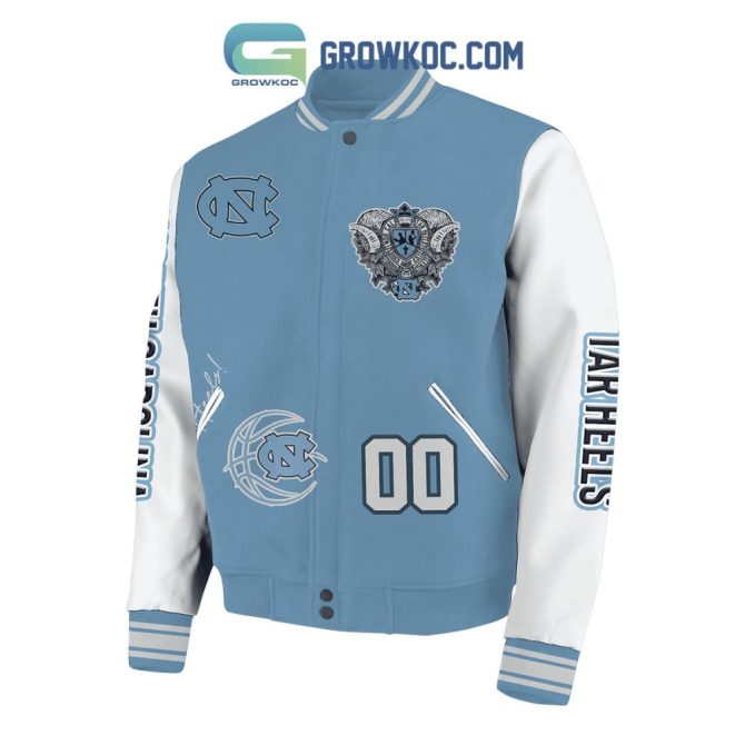 Custom Unc Tar Heels Jacket - Personalized Basketball Fan Gear , Limited Edition - Image 2