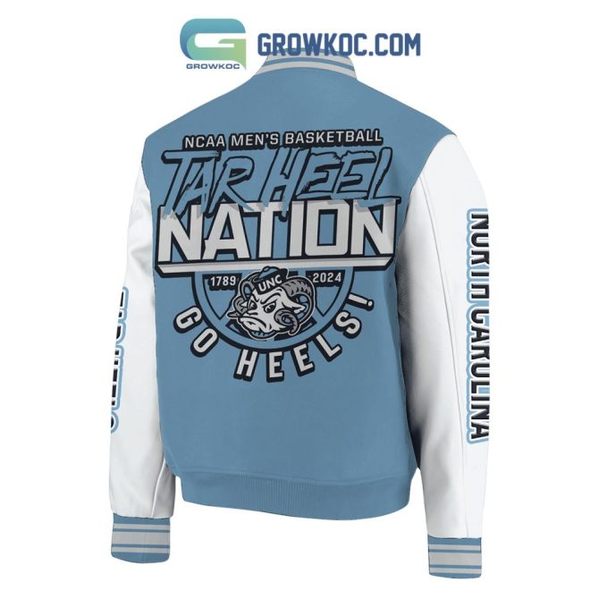 Custom Unc Tar Heels Jacket - Personalized Basketball Fan Gear , Limited Edition - Image 3