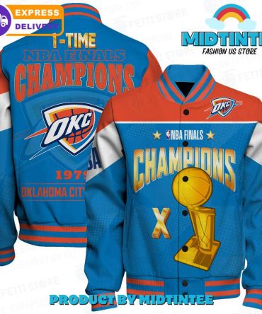 Okc Thunder Nba Finals Champions Jacket - Bold Team Pride Gear, Fast Shipping!