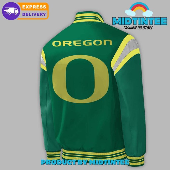 Green Varsity Jacket With Number 4 Design - Express Delivery Available! - Image 3