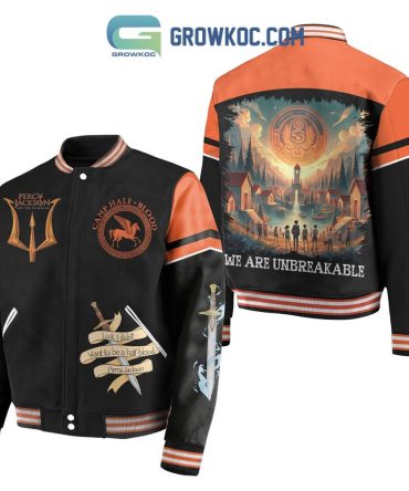 Camp Half-Blood Varsity Jacket - Unbreakable Design, Perfect Gift For Fans