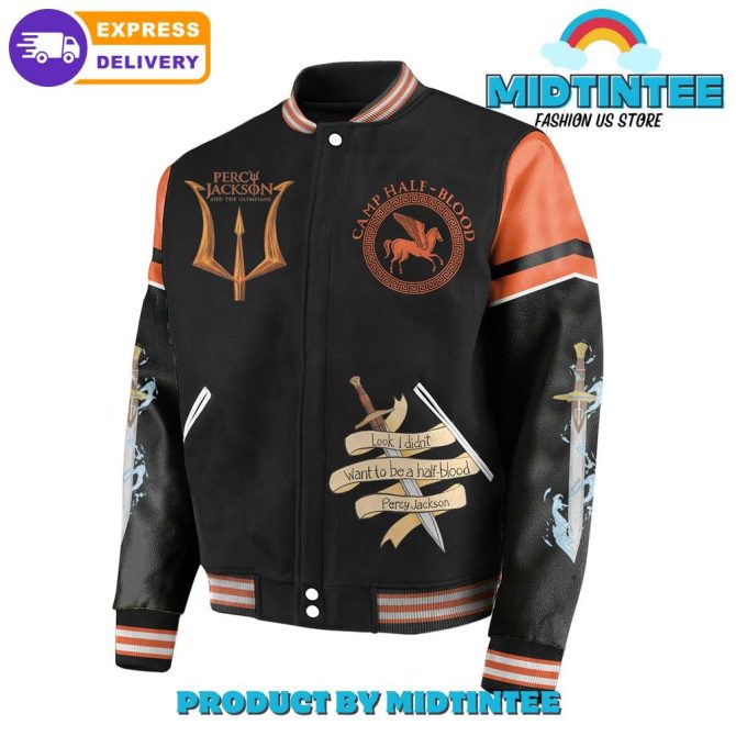 Camp Half-Blood Varsity Jacket - Unbreakable Style For Percy Jackson Fans - Image 2