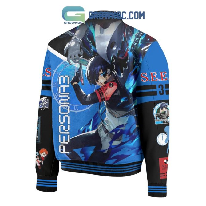 Exclusive Persona 3 Reload Anime Varsity Jacket – Limited Edition Cosplay Apparel - Image 2