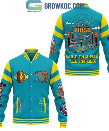 Colorful Phish Varsity Jacket - Unique Design, Perfect For Fans – Limited Edition
