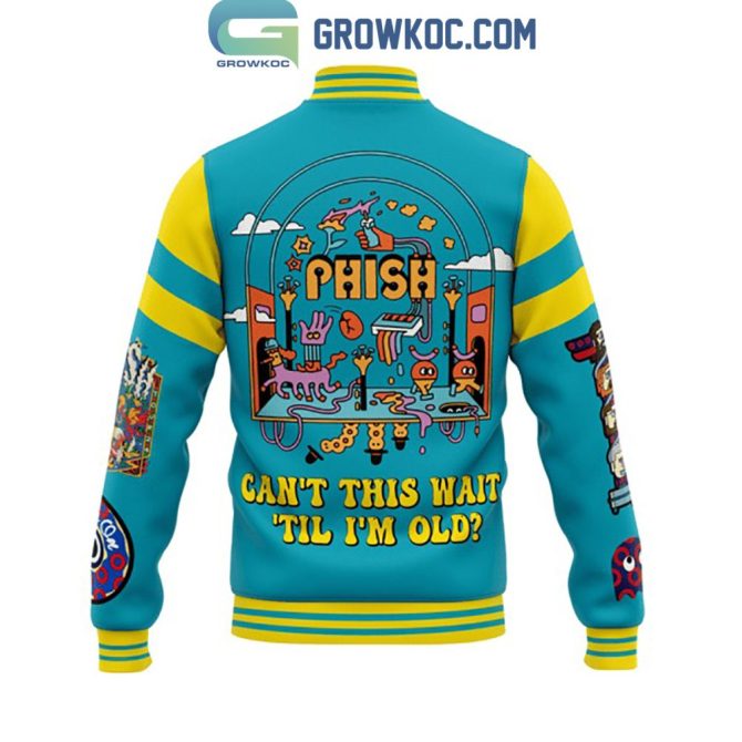Colorful Phish Varsity Jacket - Unique Design, Perfect For Fans – Limited Edition - Image 3