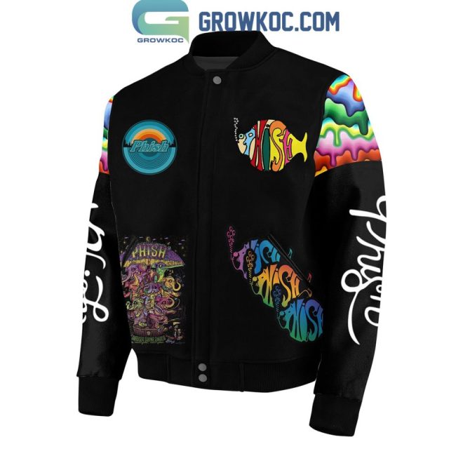 Colorful Phish-Inspired Bomber Jacket - Unique Psychedelic Design & High-Quality Fabric - Image 3
