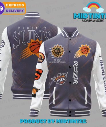 Limited Edition Phoenix Suns Varsity Jacket – Stylish Nba Fan Gear With Fast Shipping