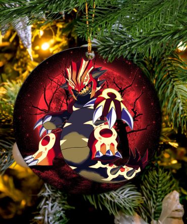 Pokemon Mega Proudon Moonlight Ceramic Circle Ornament Perfect Gift For Christmas Holiday