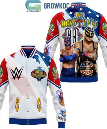 Limited Edition Wwe Jacket – Rey Mysterio Design, Unisex Varsity Style, Ultimate Fan Gear