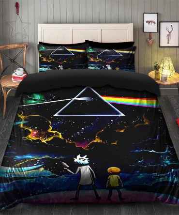 Rick And Morty Galaxy Bedding Set Duvet Cover And 2 Pillowcases