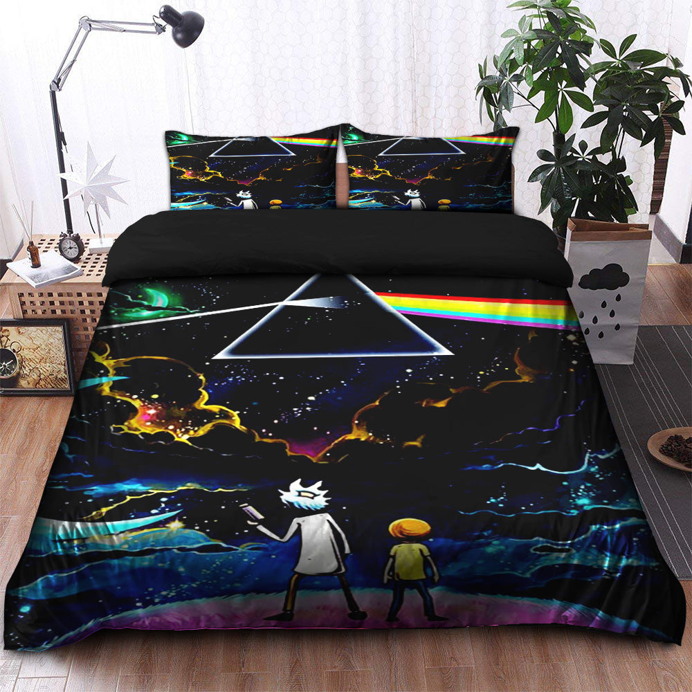 Rick And Morty Galaxy Bedding Set Duvet Cover And 2 Pillowcases - Image 2