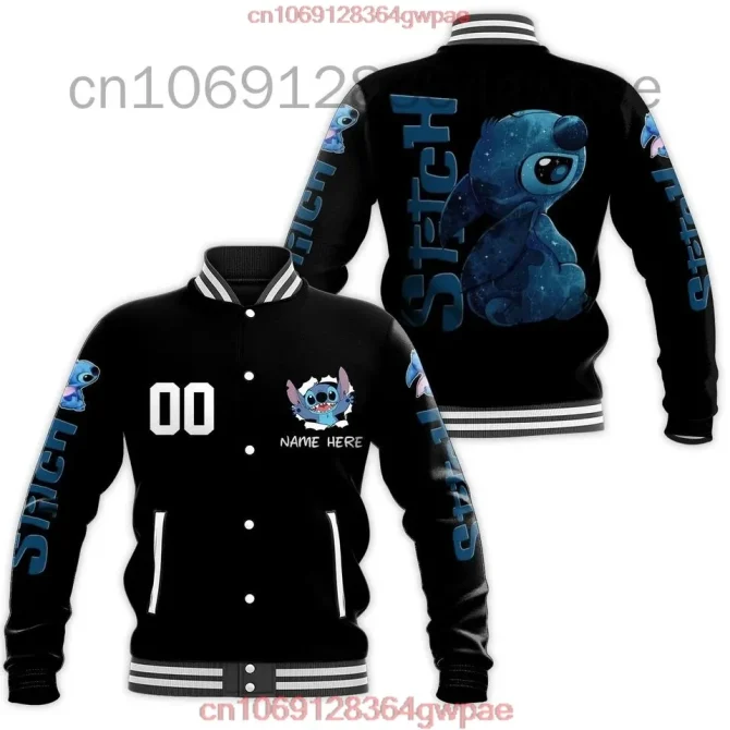 Custom Stitch Varsity Jacket - Personalize With Your Name - Stylish & Comfortable Outerwear