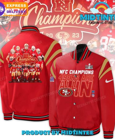 Nfc Champions 49Ers Jacket - 2023 Limited Edition, Fast Shipping!