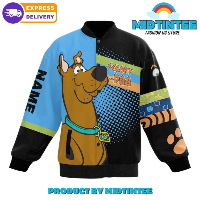 Custom Scooby-Doo Bomber Jacket - Personalized Name - Fast Delivery! - Image 2