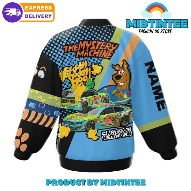 Custom Scooby-Doo Bomber Jacket - Personalized Name - Fast Delivery! - Image 3