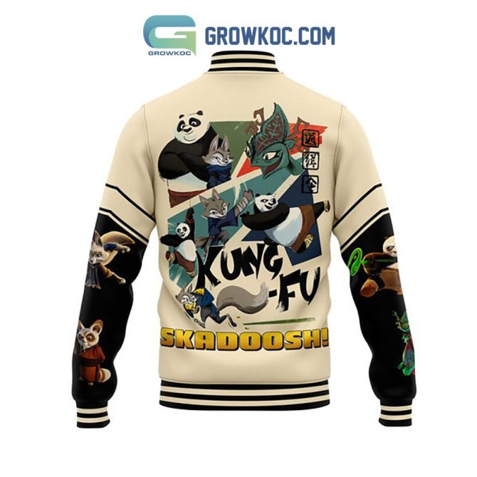 Kung Fu Panda Bomber Jacket - Stylish Cartoon Design, Unisex, Perfect For Fans, Limited Edition! - Image 3