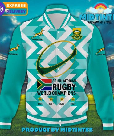 South African Rugby Champions Jacket  Limited Edition 2023  Express Delivery