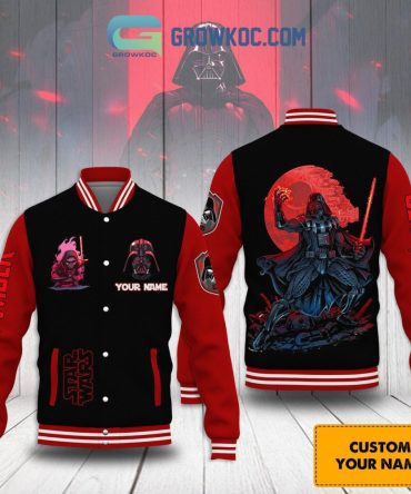 Custom Star Wars Darth Vader Varsity Jacket - Personalize Your Name - Limited Edition