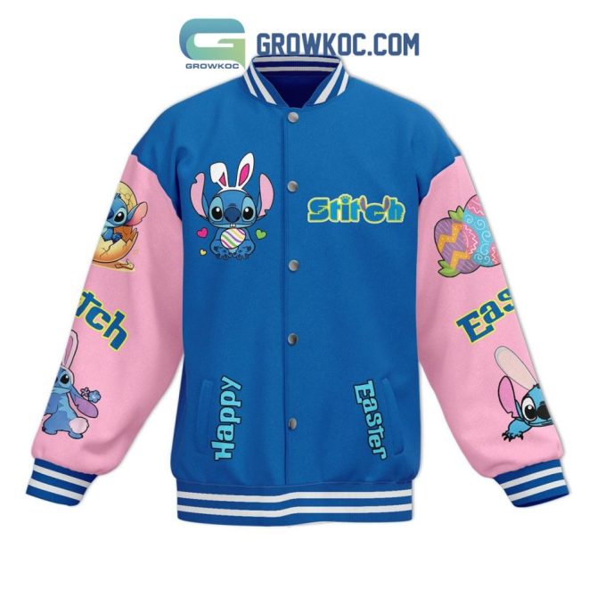 Colorful Stitch Easter Jacket - Fun, Cozy, Vibrant Design For Kids & Fans! - Image 3