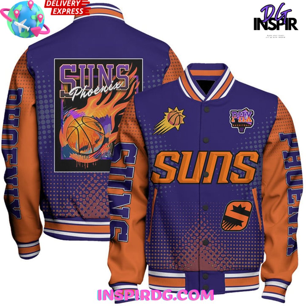 Suns Phoenix Nba 2024 Limited Edition Varsity Jacket