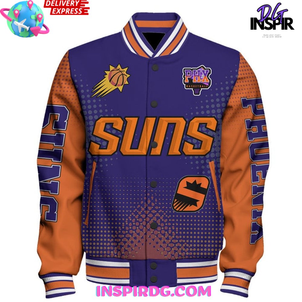 Suns Phoenix Nba 2024 Limited Edition Varsity Jacket - Image 2