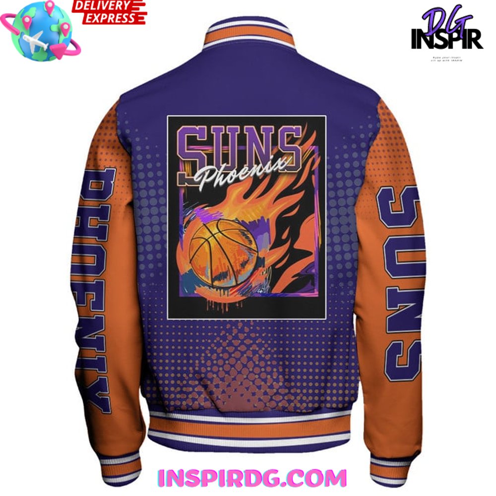 Suns Phoenix Nba 2024 Limited Edition Varsity Jacket - Image 3