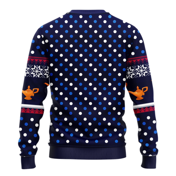 Aladdin And The Magic Lamp Ugly Christmas Sweater Amazing Gift Idea Thanksgiving Gift - Image 2