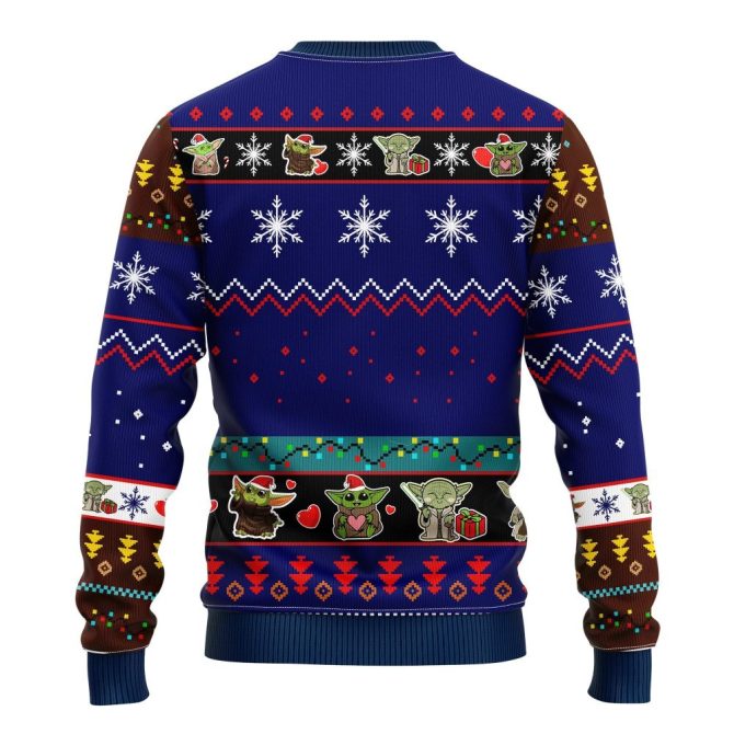 Cozy Holiday Sweater - Cute Alien Design, Festive & Fun Gift! - Image 2