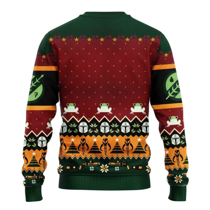 Baby Yoda Ugly Christmas Sweater Amazing Gift Idea Thanksgiving Gift - Image 2