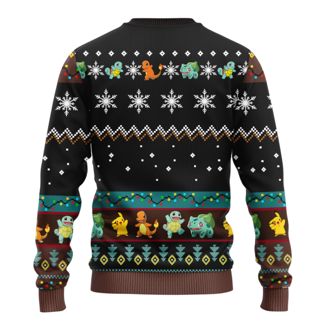 Cozy Holiday Sweater: Cute Creature Parade Design – Perfect For Fans & Festive Cheer! - Image 2