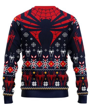 Cozy Spider Hero Holiday Sweater - Festive Marvel Fan Apparel For Winter Fun