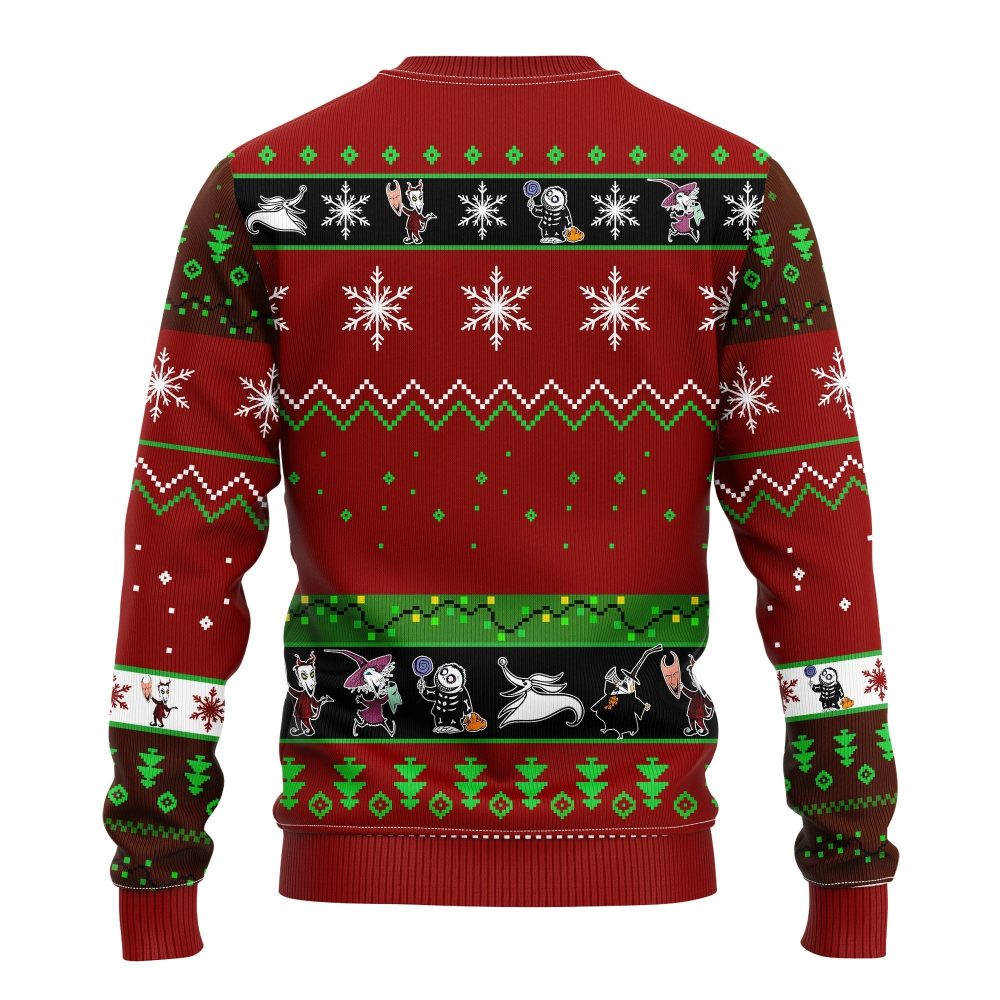 Festive Nightmare Before Christmas Sweater - Unique Holiday Style! - Image 2
