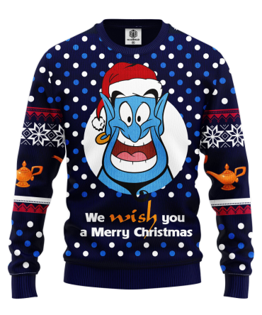 Aladdin And The Magic Lamp Ugly Christmas Sweater Amazing Gift Idea Thanksgiving Gift