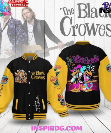 Black Crowes Happiness Bastards Tour Baseball Jacket
