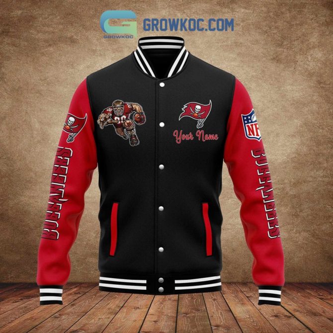 Custom Football Varsity Jacket - Personalized Name, Perfect Gift For Fans - Image 2