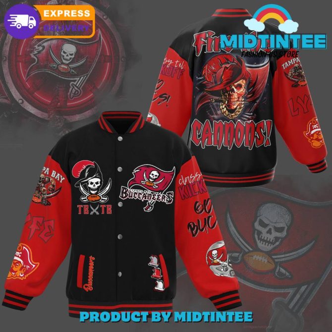 Limited Edition Buccaneers Varsity Jacket – Bold Design, Perfect For Fans! Fast Shipping!