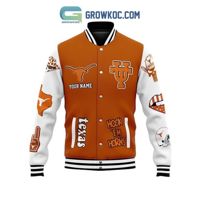 Custom Texas Varsity Jacket - Personalized Name, Sports Design, Perfect Gift! - Image 2