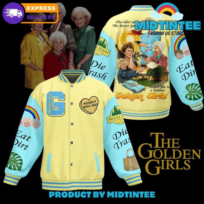 Golden Girls Vintage Bomber Jacket - Unique Design & Fast Shipping