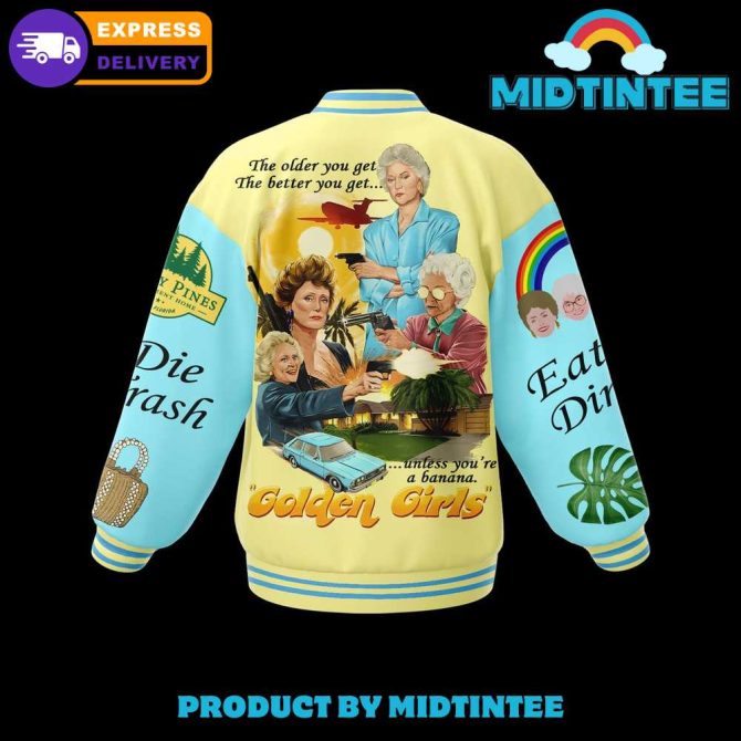 Golden Girls Vintage Bomber Jacket - Unique Design & Fast Shipping - Image 3