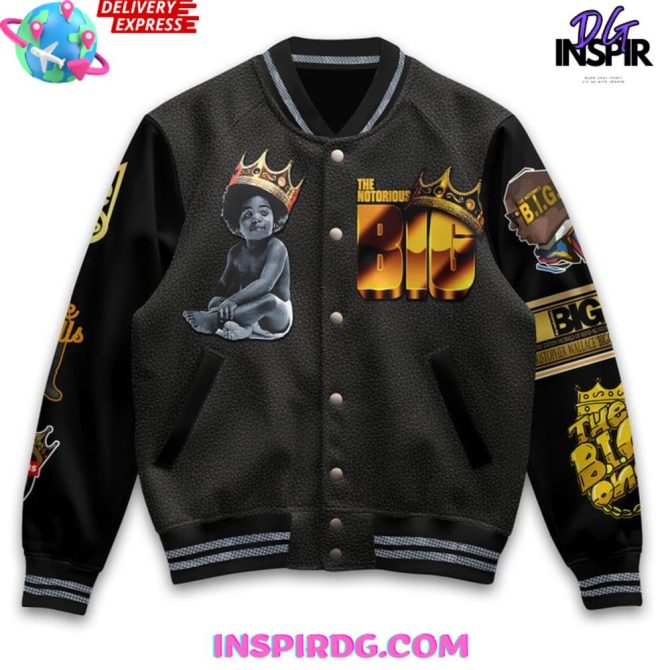Notorious Biggie Smalls Limited Edition Varsity Jacket - Image 3