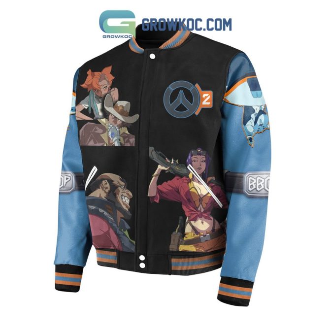 Anime Graphic Varsity Jacket - Stylish Gamer'S Choice For Fans & Collectors - Image 2
