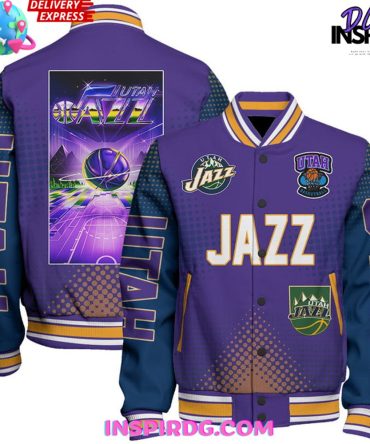 Utah Jazz Nba 2024 Limited Edition Varsity Jacket